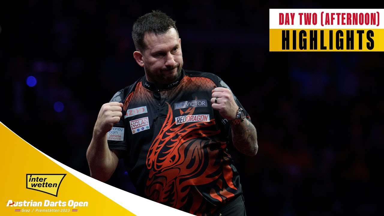 SEEDS SHINING! | Day Two Afternoon Highlights | 2023 Interwetten Austrian Darts Open