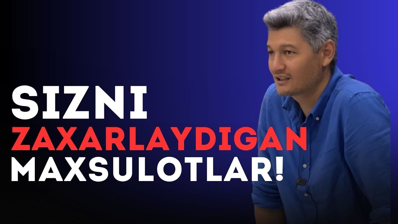 Yeydigan ovqatingiz sizni qanchalik zaxarlashini ko'ring! Dilshod Mannopov #psixolog #soglik