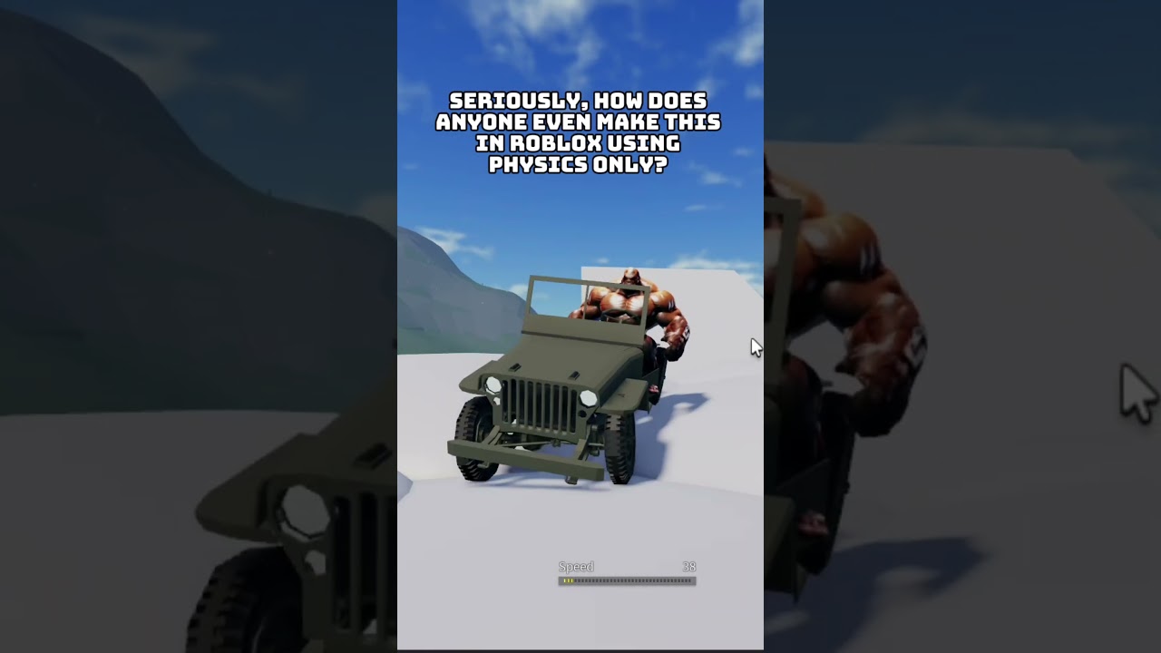 Hardest building game ever? #roblox #jeep #gaming #engineering #jeeplife #simulation #STEM #viral