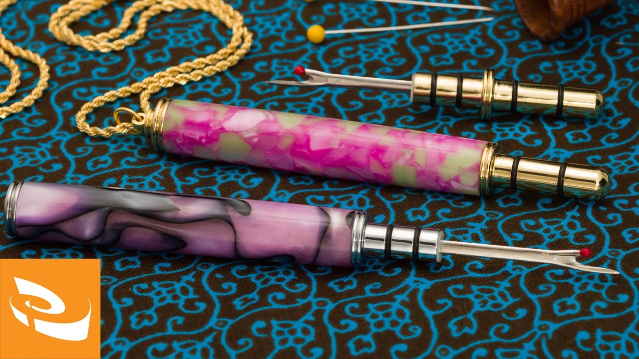 Seam Ripper Necklace Kits (Woodturning Project)