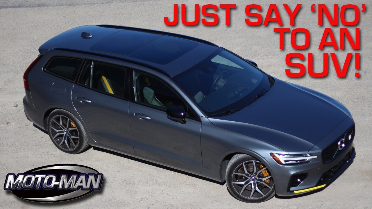 Just say NO to an SUV: The 2020 Volvo V60 T8 Polestar Engineered Wagon