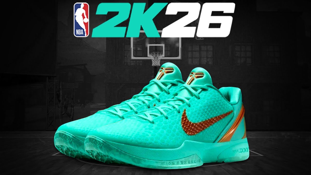 NBA 2K26 Next Gen Shoe Creator - Nike Kobe 6 “Statue Of Liberty”