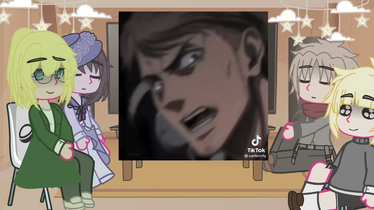 Aot 2nd gen reacts! 1/5 |jean x marco| short| #aot #reactionvideo #reactionchannel #react