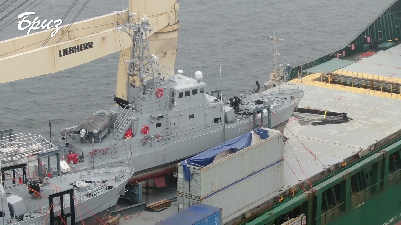 До Одеси прибули 2 катери типу «Island», які отримали назви «Фастів» та «Суми»