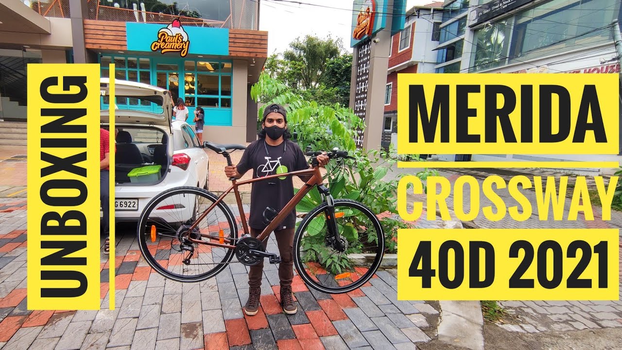 Merida Crossway 40D 2021 Unboxing |  HANDMADE FRAME
