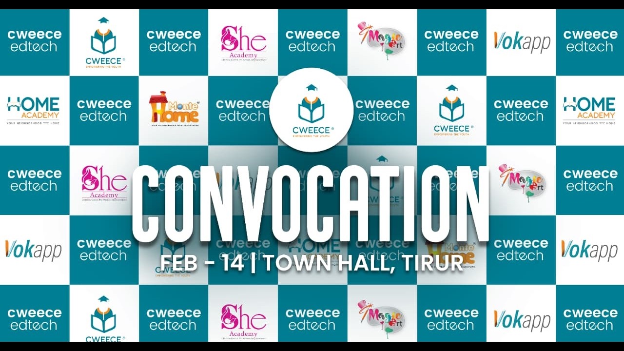 CWEECE CONVOCATION 2025 //////14 FEB  2025/TIRUR TOWN HALLCWEECE |