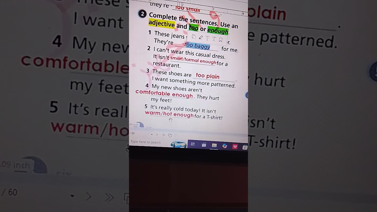 انجليزي صف سادس صفحة 6 الفصل الثاني 