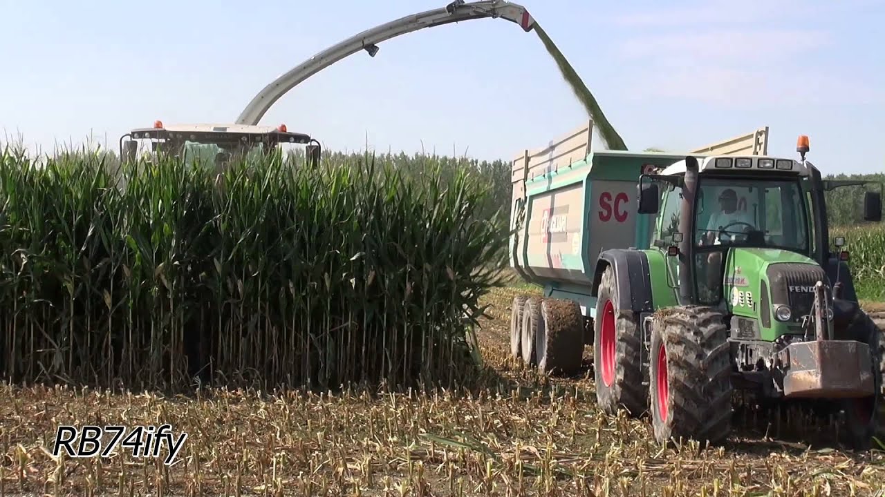 CLAAS Jaguar 980, FENDT 939, 930 Tidue Track, etc. - Corn Silage 2015