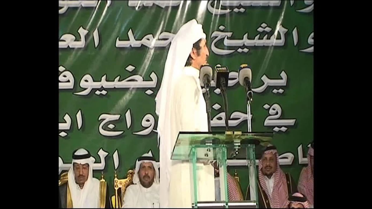 طاروق بين الشاعر حبيب العازمي وسويعد الرزمي