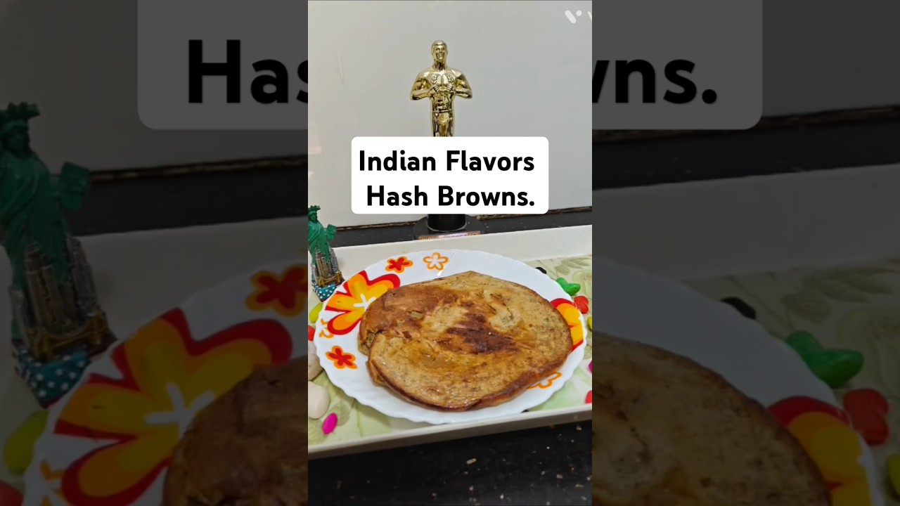 Hash Browns! in  indian flavors! 