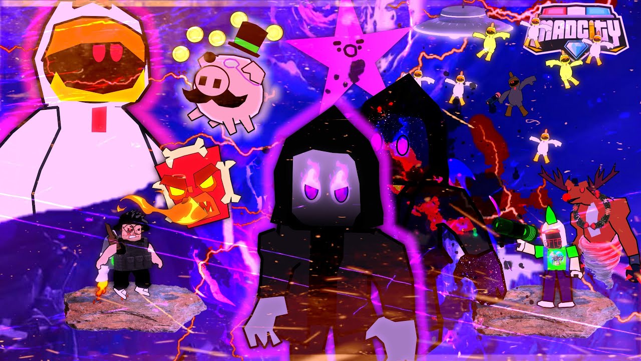 (Mad City) !!Animation!! João Maluco2 vs Caqkos A Luta contra o D3F4ULTOS