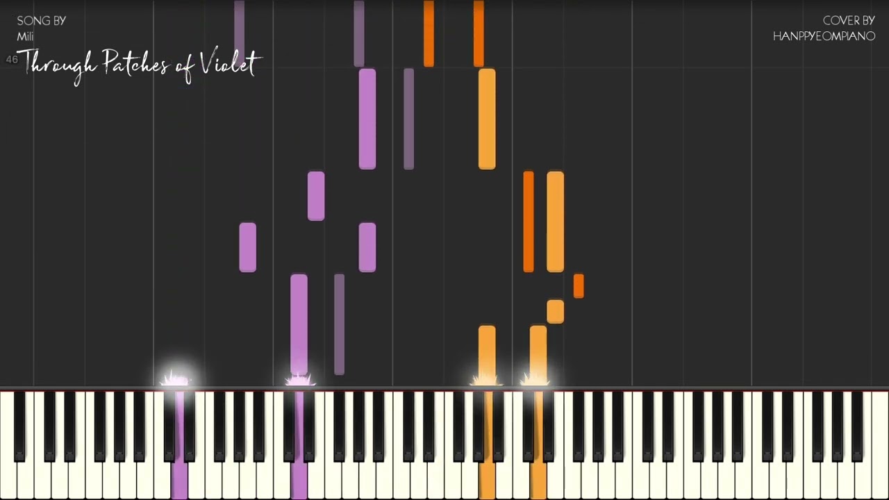 Mili - Through Patches of Violet [Limbus Company] Piano Tutorial