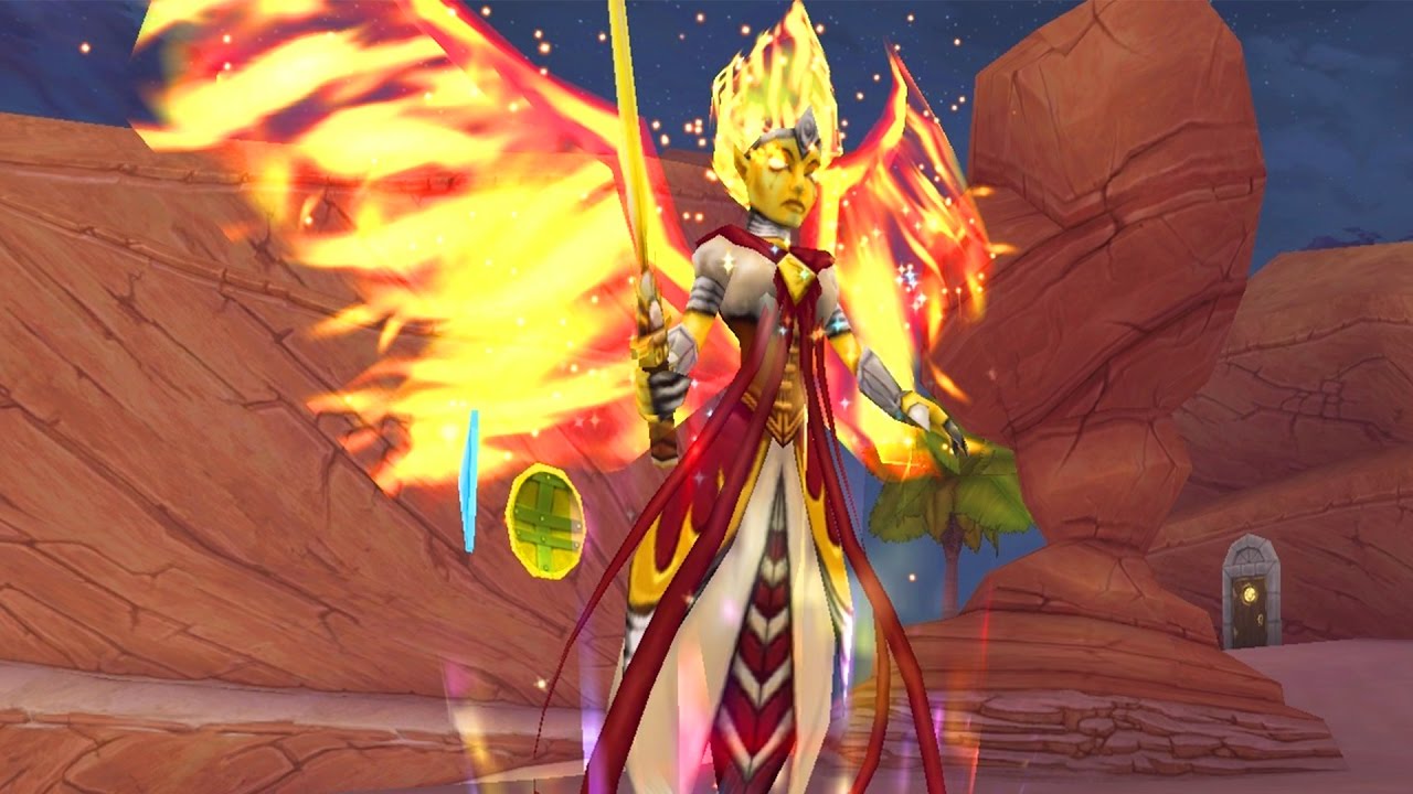 Wizard101: Dyeable Mirage Gear + Mithraya MayCast!