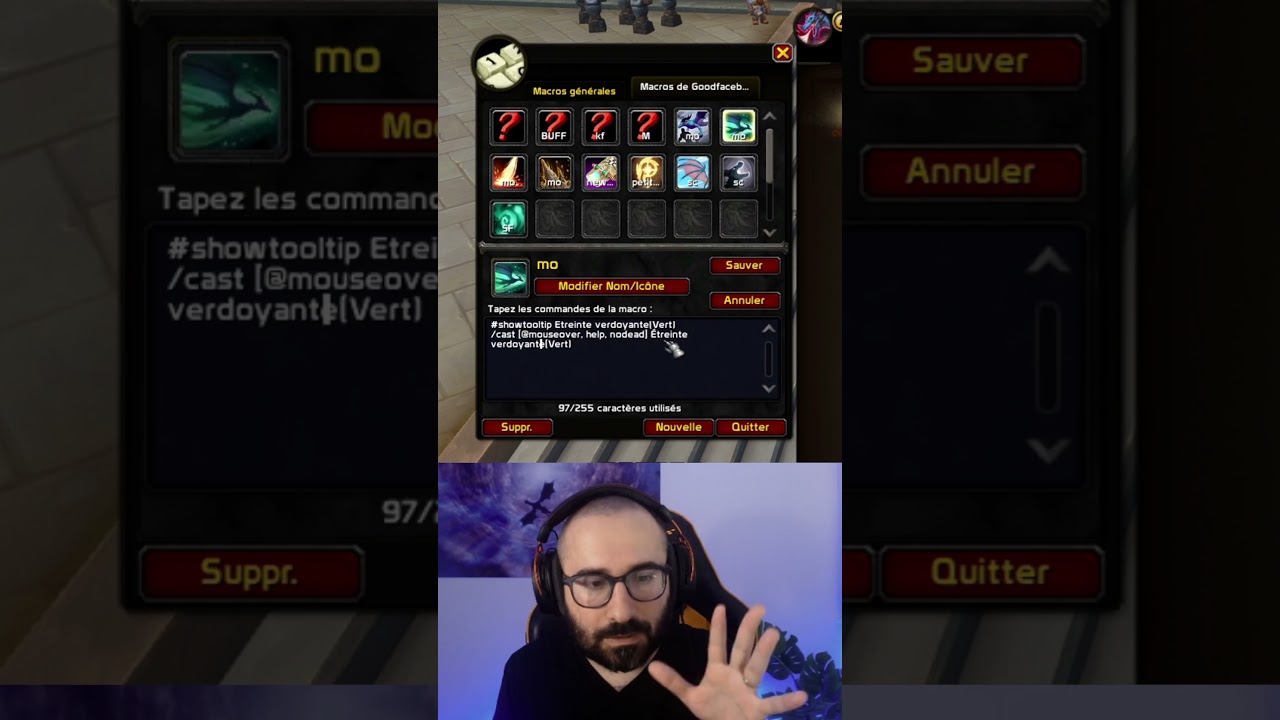 TUTO MACROS : PVP OU PVE CA CHANGERA TA VIE part 1 #worldofwarcraft #macro #tuto #tww