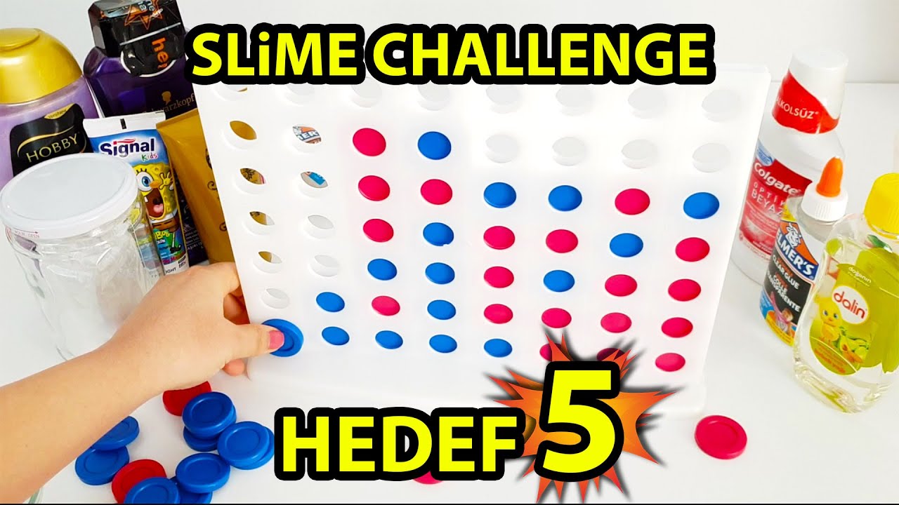 HEDEF 5 - Slime Challenge - Mystery Wheel of DUMP IT Slime Challenge - Vak Vak TV