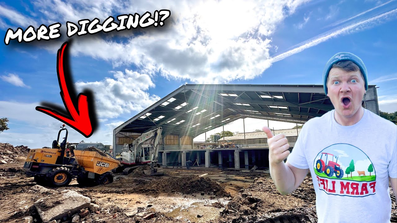 WE WENT BIGGER!!!... BEEF FINISHING UNIT IS FLYING UP!