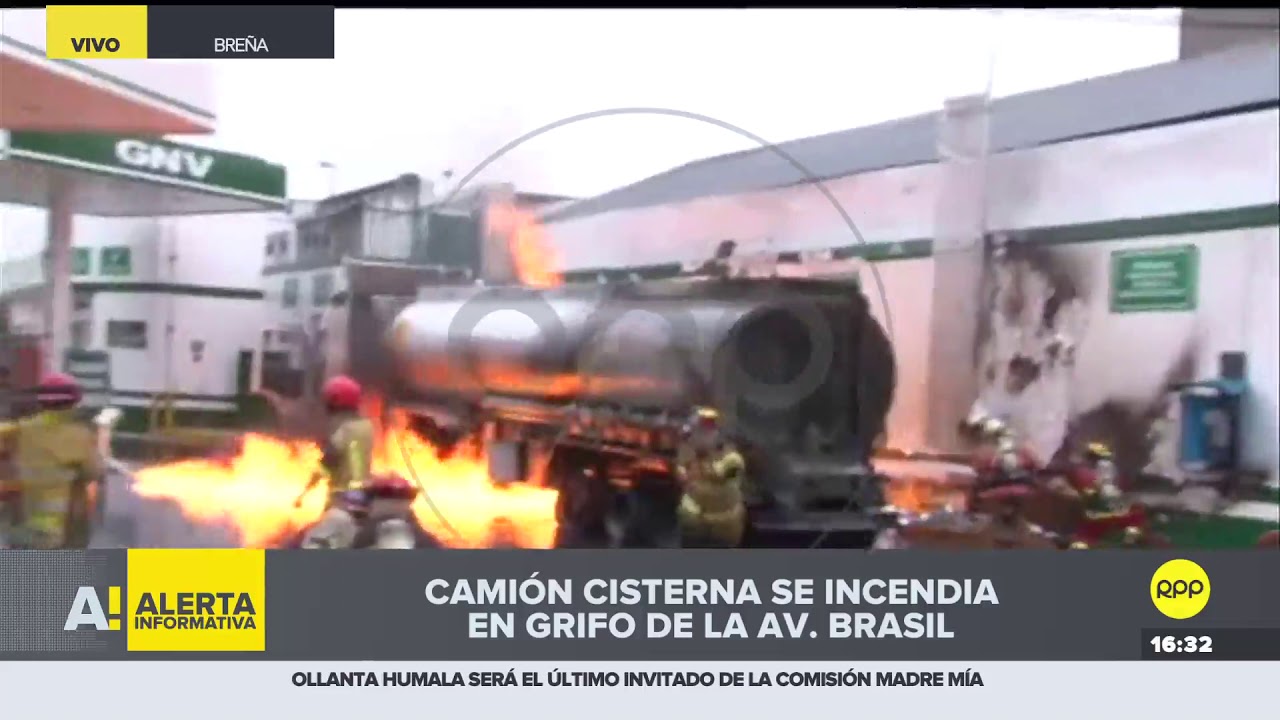 Video | El momento en que se reavivó el incendio de camión cisterna 1/2