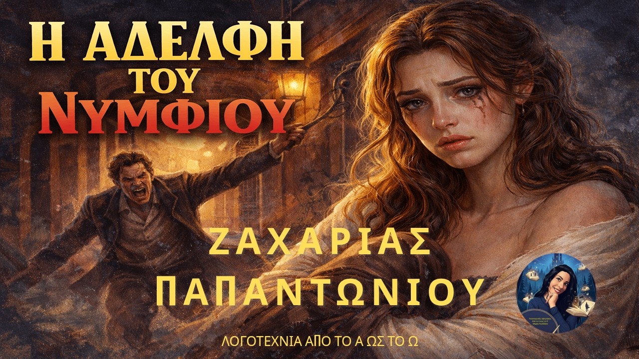 ''Η ΑΔΕΡΦΗ ΤΟΥ ΝΥΜΦΙΟΥ'' ΠΑΠΑΝΤΩΝΙΟΥ ΖΑΧΑΡΙΑΣ|ΗΧΗΤΙΚΑ ΒΙΒΛΙΑ| ΑΦΗΓΗΣΗ