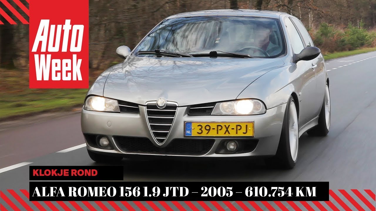 Alfa Romeo 156 1.9 JTD – 2005 – 610.754 km - Klokje Rond