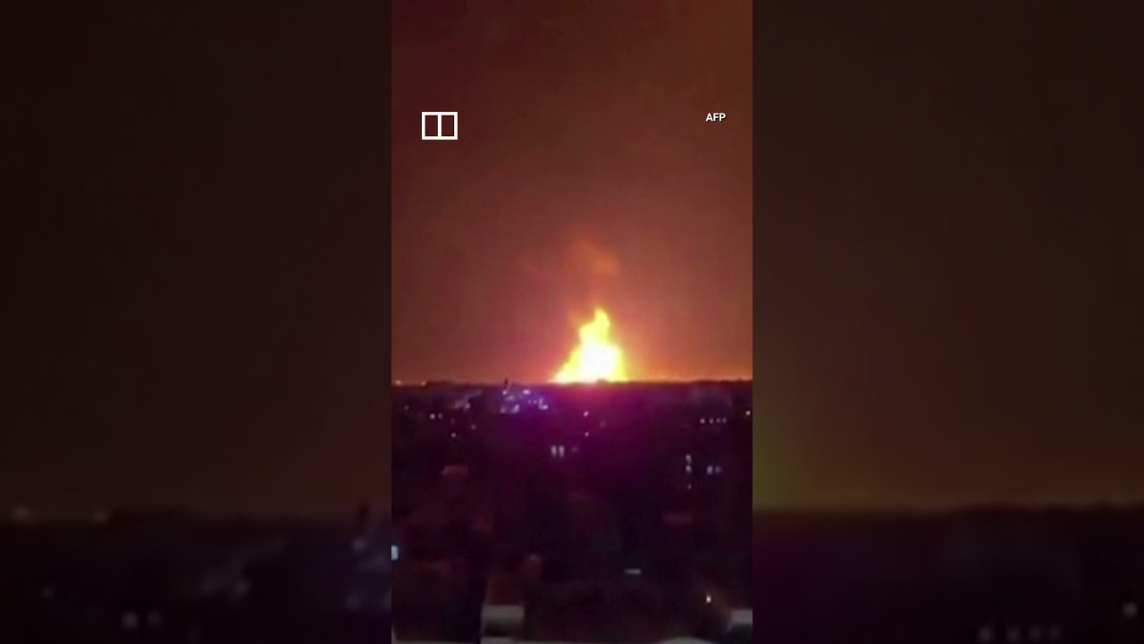 US-Israeli strikes hit oil depot in Tehran
