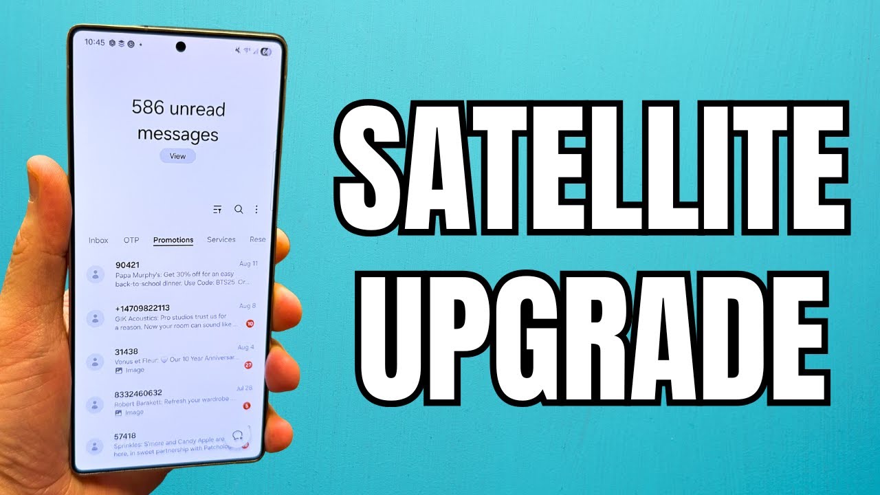 Samsung Messages Update Could Bring Satellite Messaging To More Galaxy Smartphones