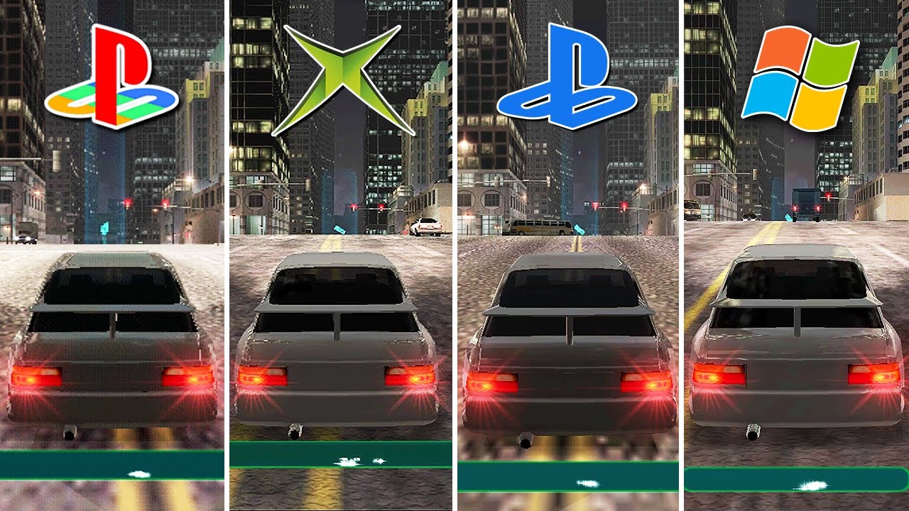 Midnight Club II (2003) PC vs PS2 vs Xbox vs PS3 | Graphics Comparison