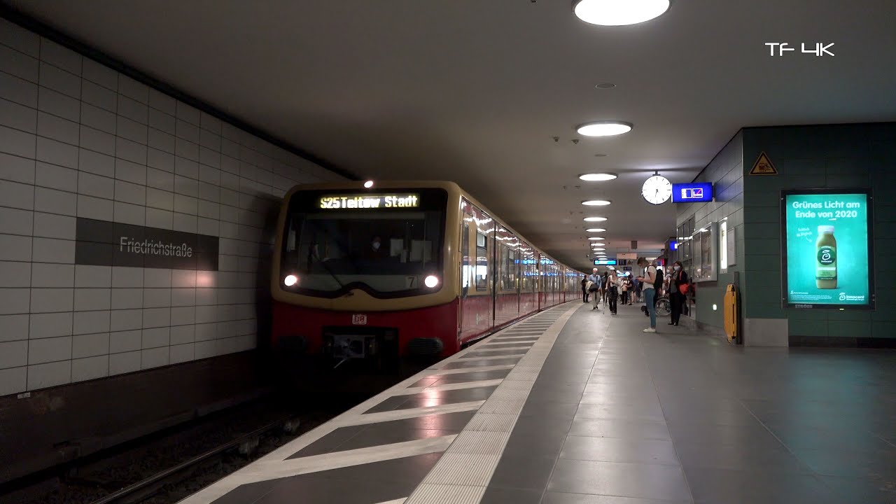 S-Bahn Berlin - Friedrichstraße - S25 nach Teltow Stadt
