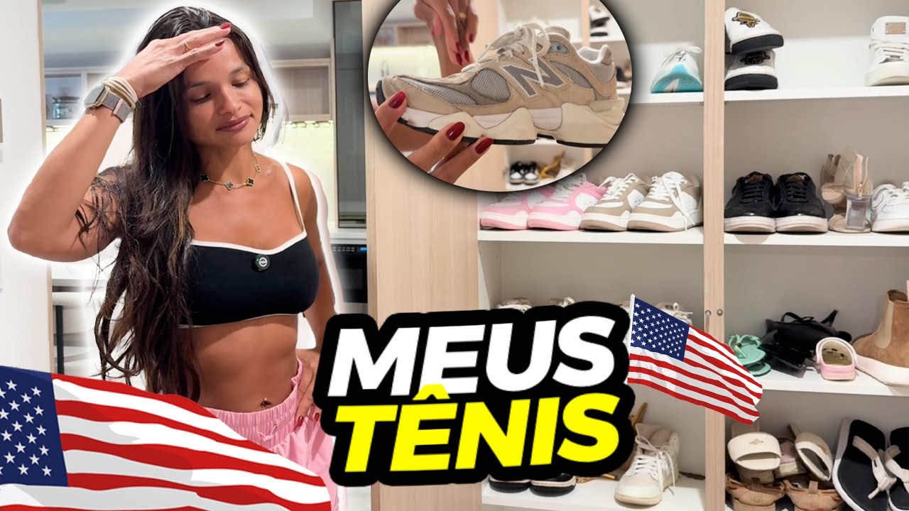 Meus tênis preferidos e como organizei tudo 👟