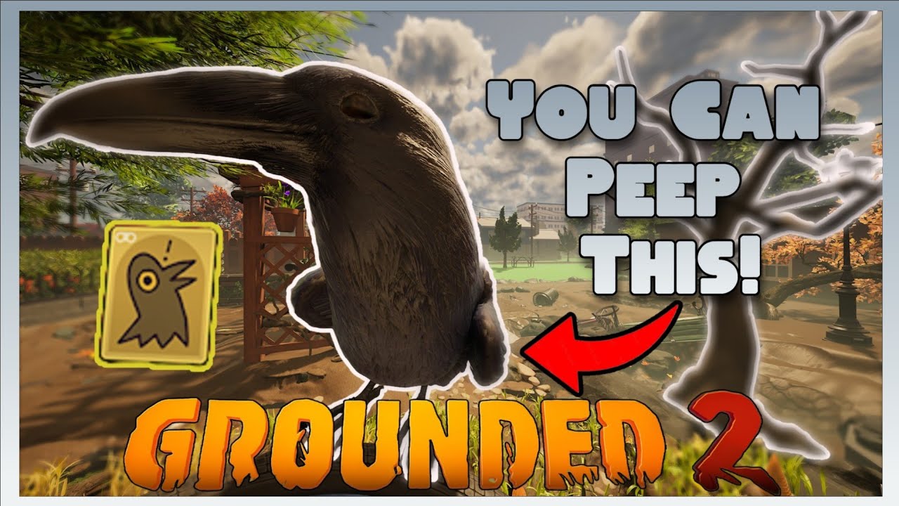 Как увидеть ворону в Grounded 2!