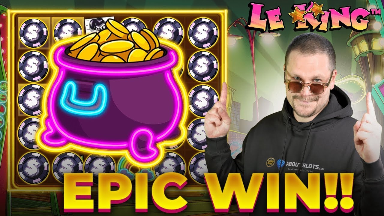 MY INCREDIBLE BIG WIN ON LE KING (MEGA WIN) 🦝🔥