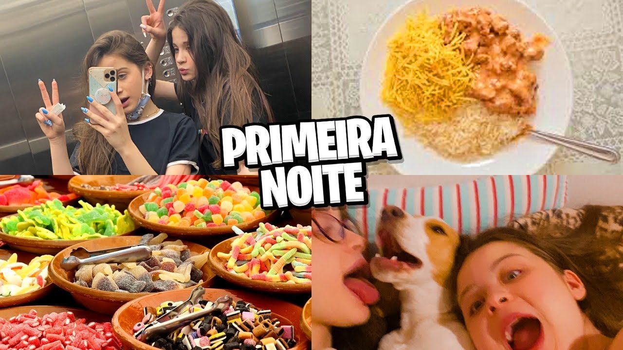 PASSAMOS A PRIMEIRA NOITE NA CASA NOVA!!