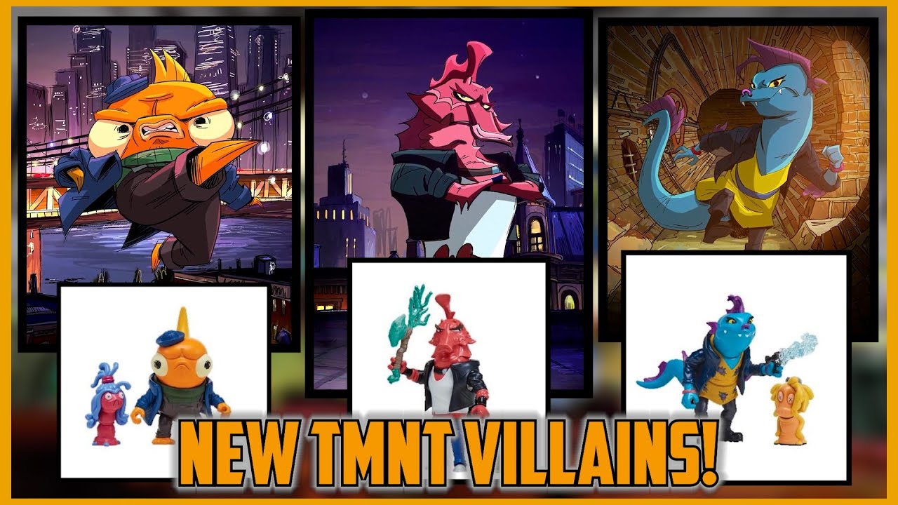 Villains for Tales of the TMNT Announced! (And the Action Figures too!!)
