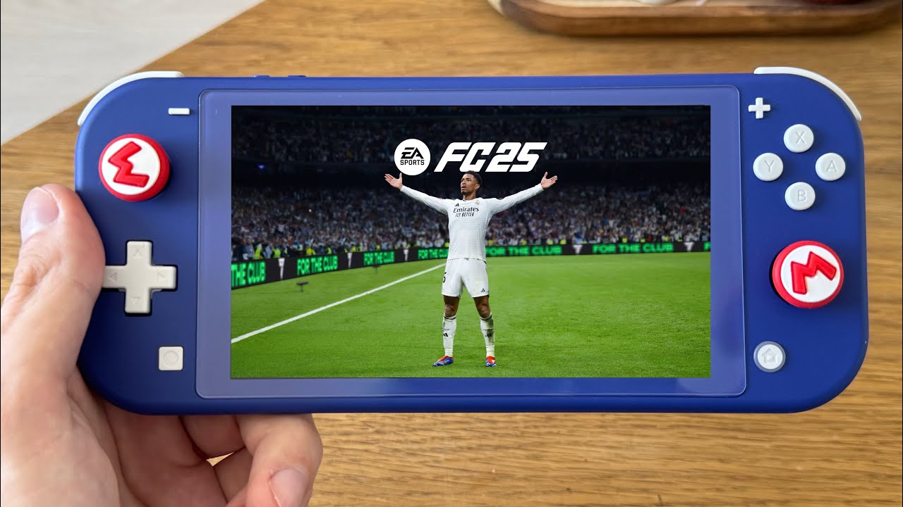 FC 25 (FIFA 25) Nintendo Switch Lite Gameplay