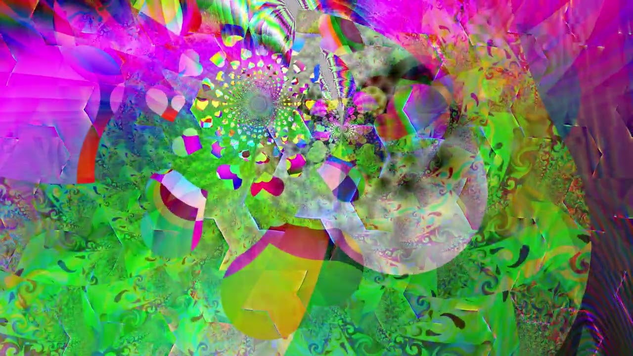 Valentine video synthesis loop 4K 60fps 522secs hUSt 011