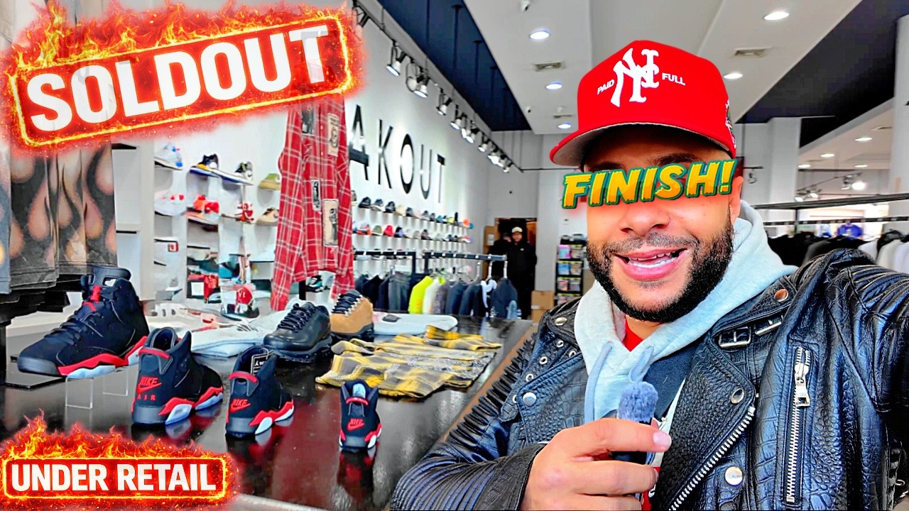 They Sold Out & I Paid Under Retail! Air Jordan 6 Reverse Infrared 'Salesman' In Store Vlog