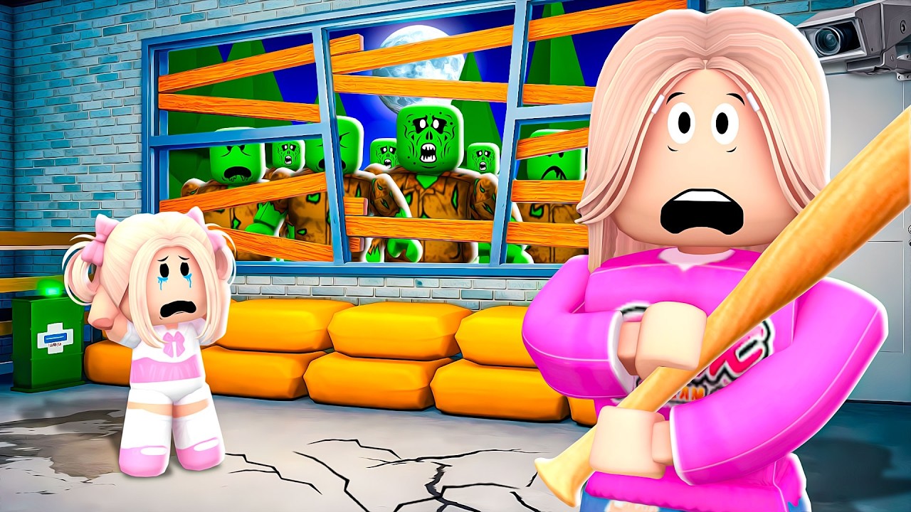 WE MUST SURVIVE THE ZOMBIE APOCALYPSE... in BROOKHAVEN on ROBLOX!