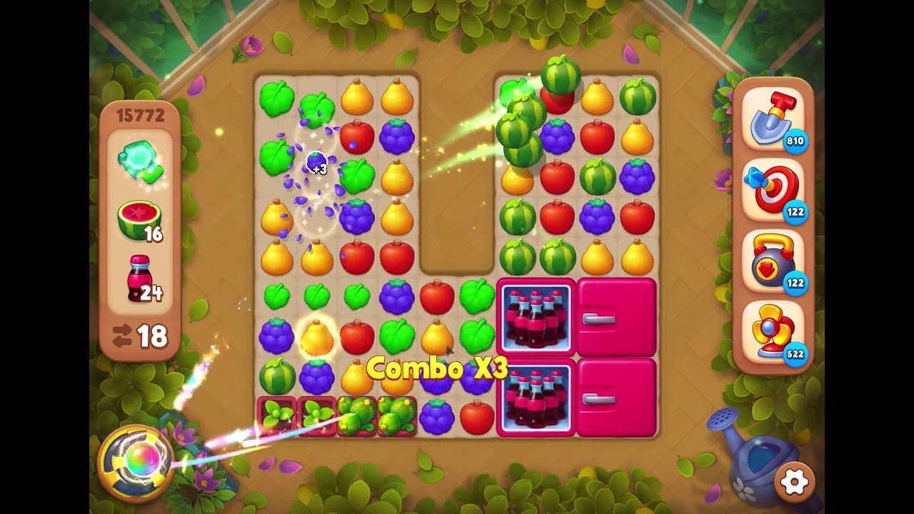 GardenScapes Level 15772 no boosters 