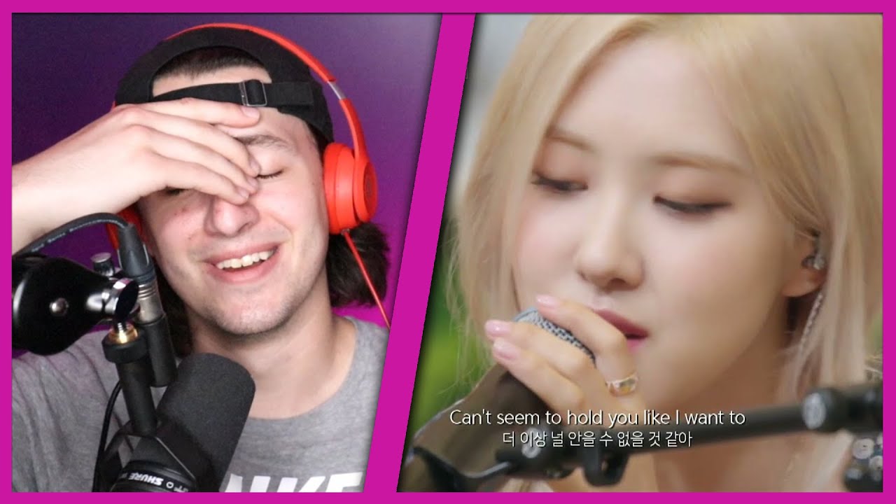 BLACKPINK ROSÉ Slow Dancing In A Burning Room (sea of hope) REACTION!