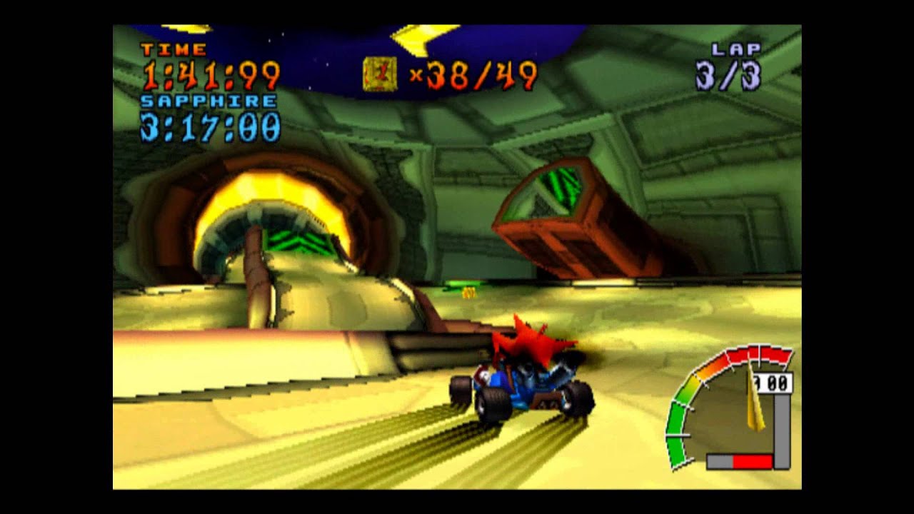 Oxide Station - Platinum Relic - Crash Team Racing - 101% Playthrough (Part #57)