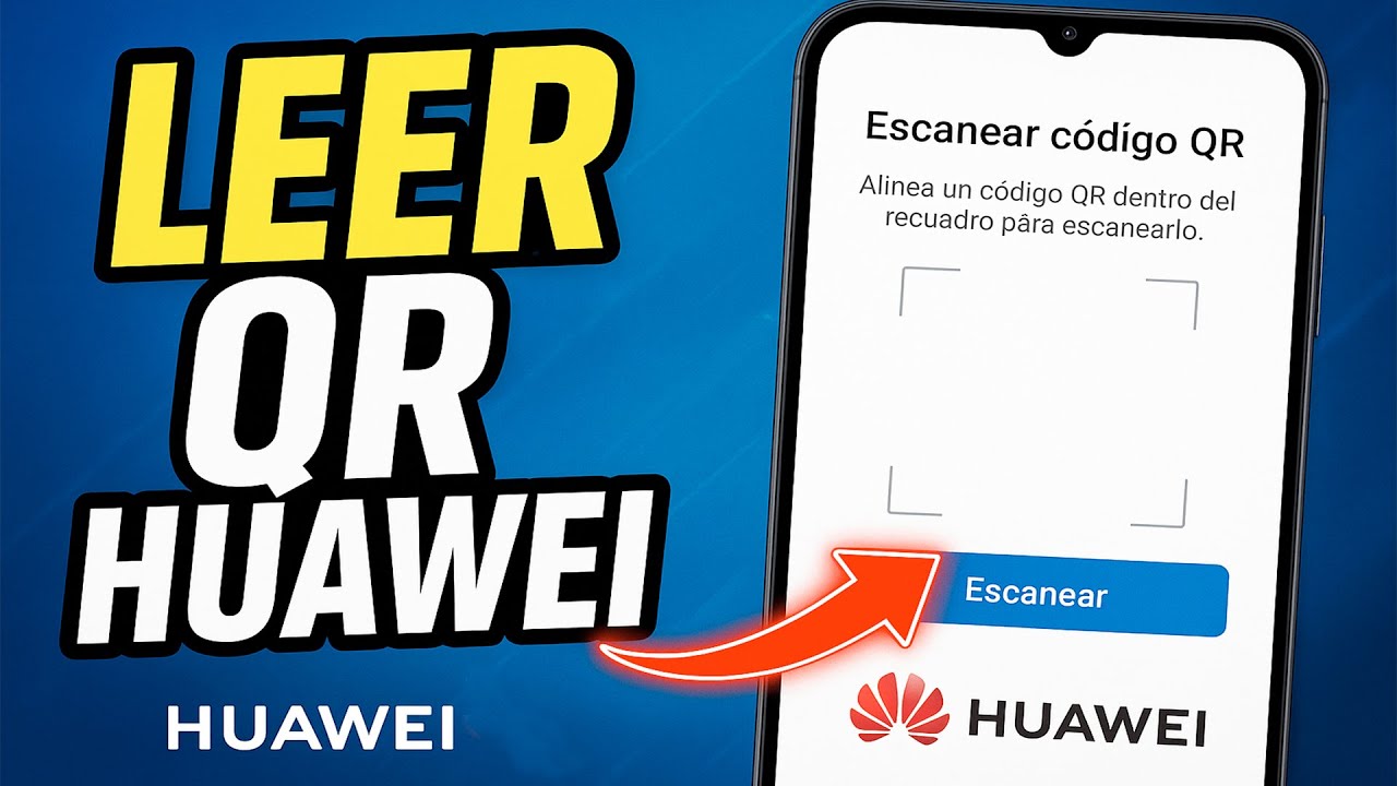 ✅COMO LEER Y ESCANEAR UN CODIGO QR EN HUAWEI SIN APLICACIONES