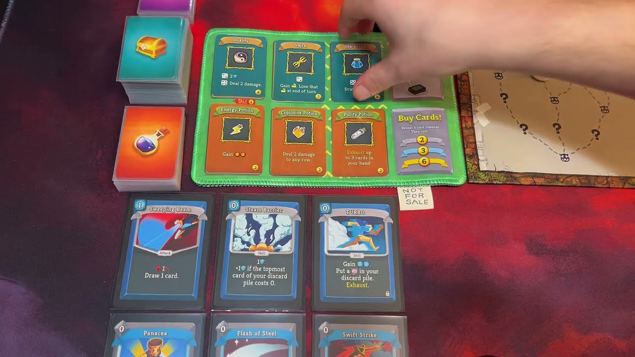Slay the Spire: The Board Game — Ascension 10 Defect Solo Playing (Акт 1)