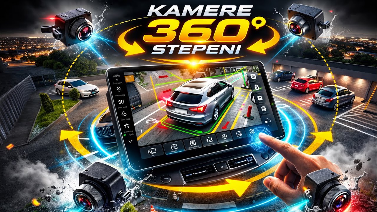 Kamere 360 na android - Ugradnja Autoarm 360 kamera