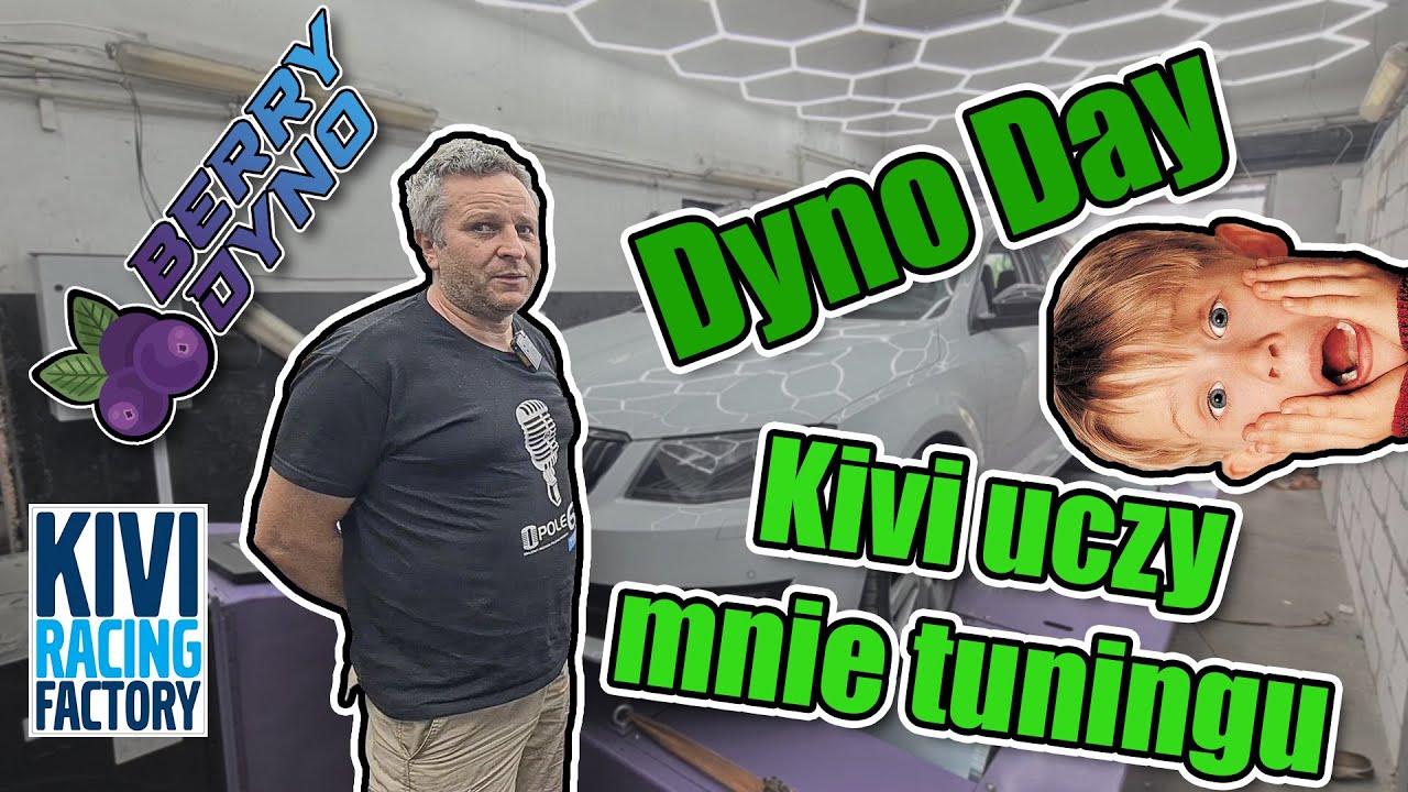 Kivi Racing Factory - Kivi uczy mnie Autotuner'a || Dyno day Jagodowej hamowni