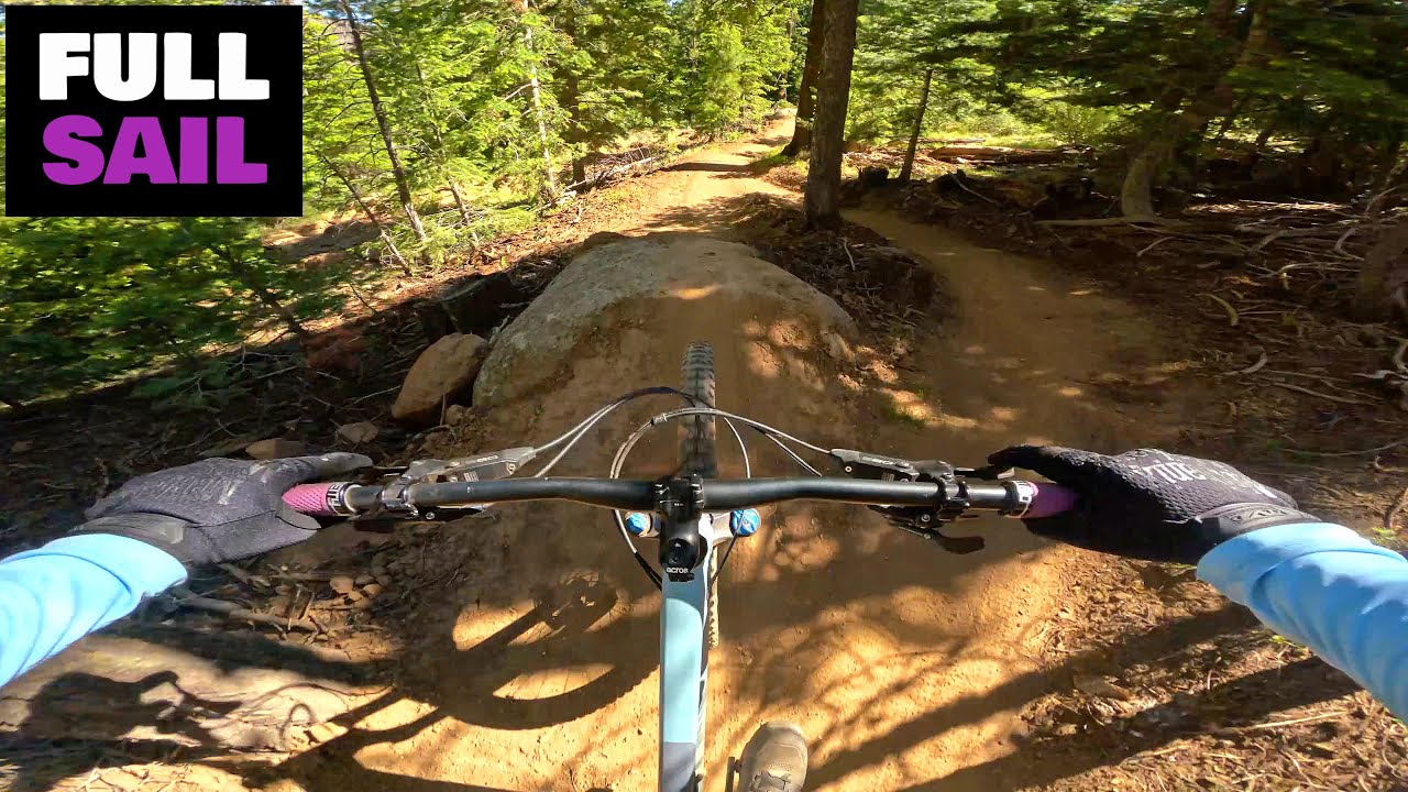 New Downhill Only Flow Trail | Full Sail + Schultz Creek | Mountain Biking Flagstaff Arizona