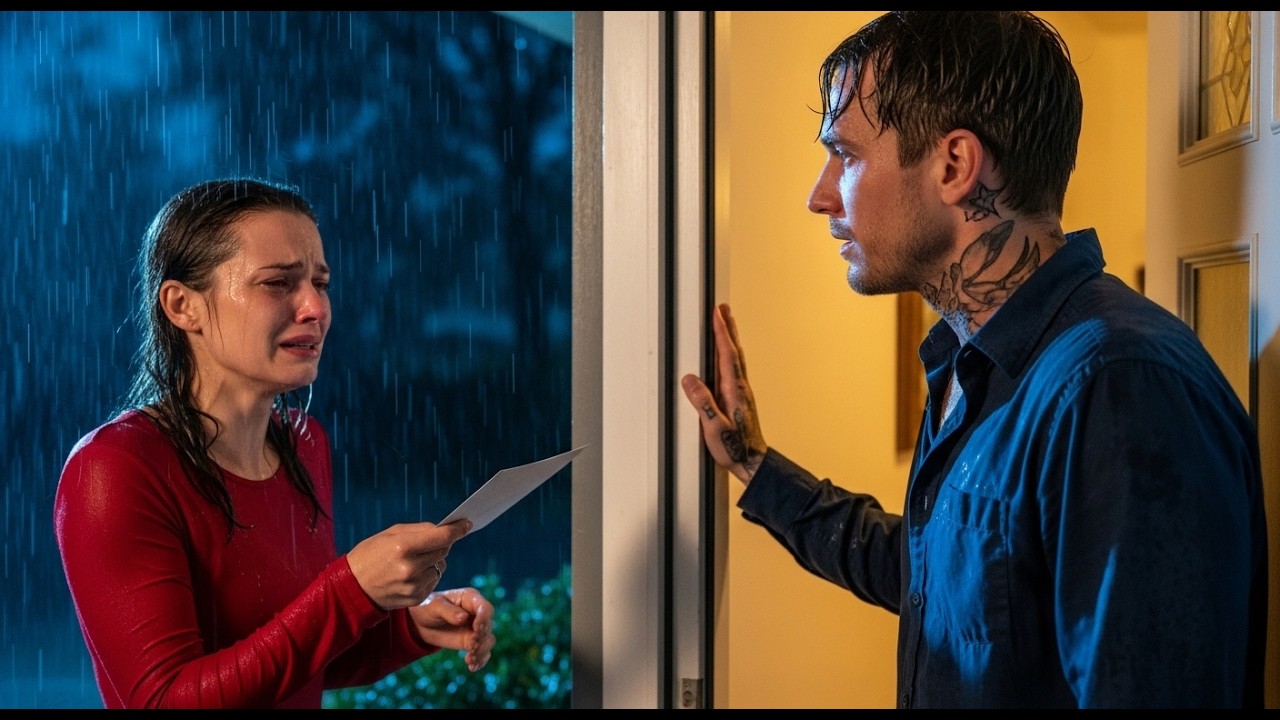 His mistress was crying when the Mafia Boss opened the door — what he read on the paper left him stu