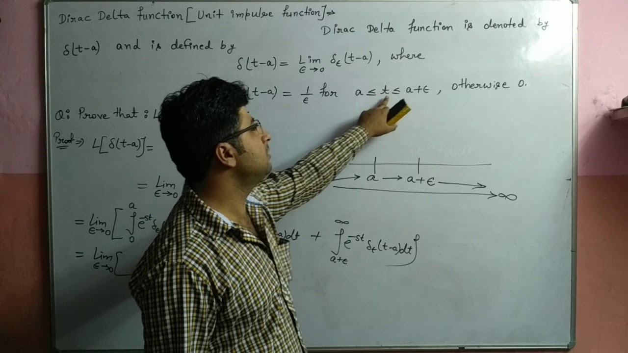 dirac delta function and its laplace transform [laplace transform in hindi lecture-12]