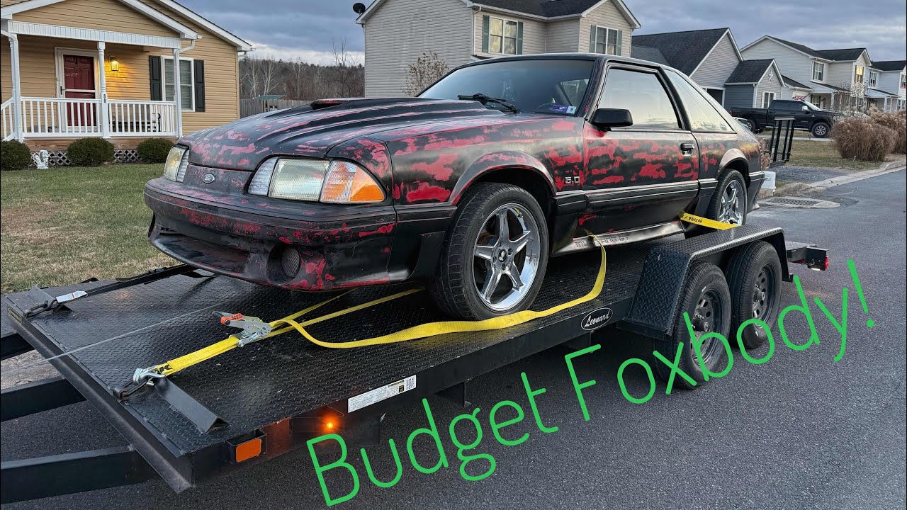 $2,000 marketplace foxbody mustang build! Ep. 1, BIG ENGINE PROBLEMS!