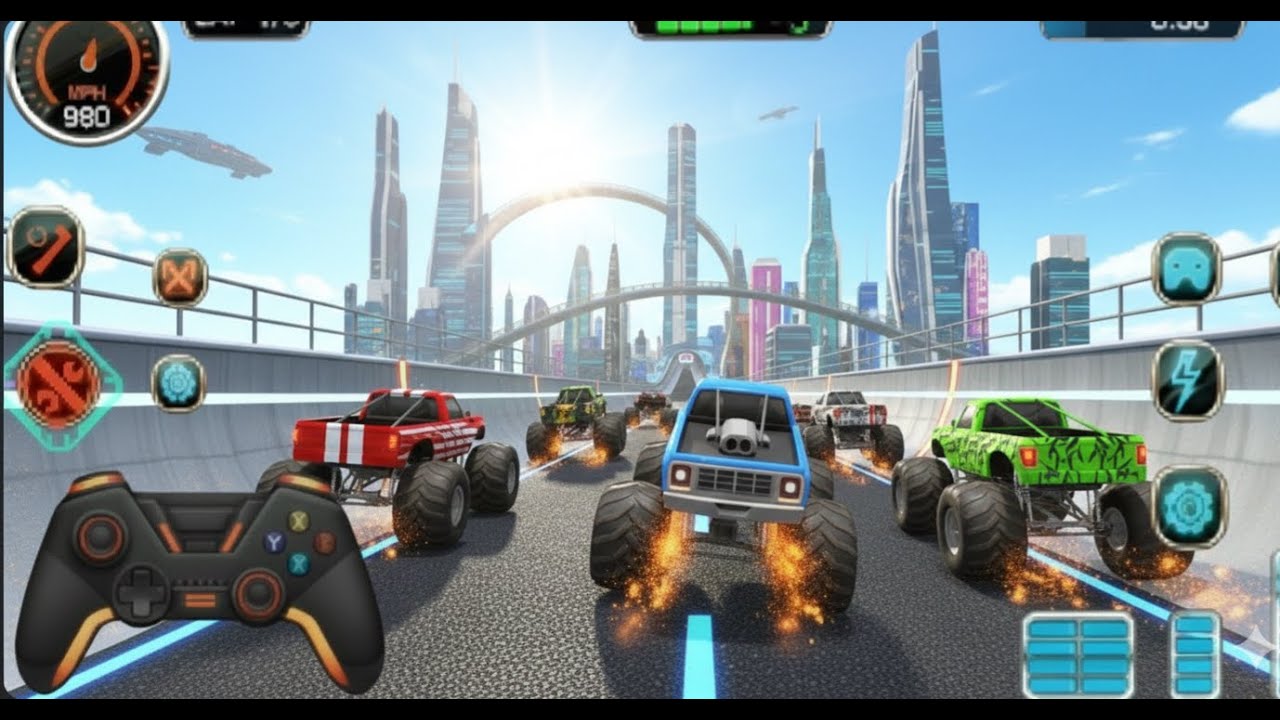 Monster Truck Stunt Car Game 2026 | Extreme Driving & Stunts