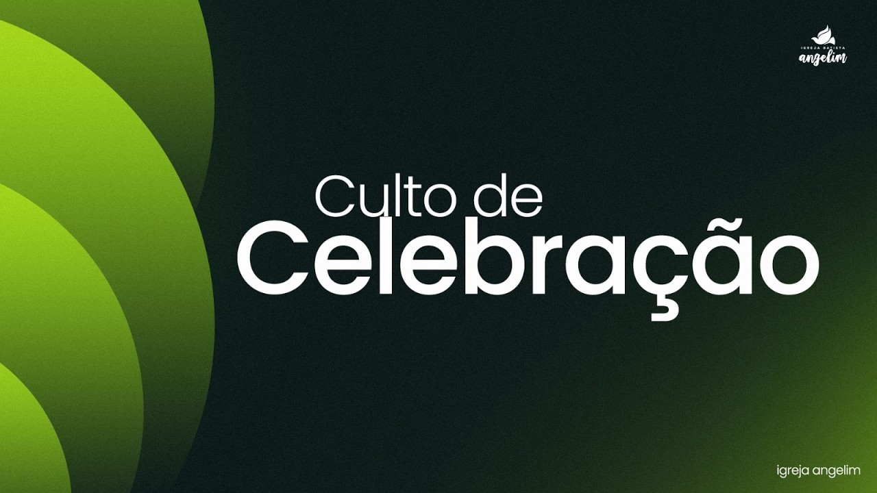 PR. FERNANDO BORGES | CULTO DE CELEBRAÇÃO | IGREJA ANGELIM | 17H | AO VIVO