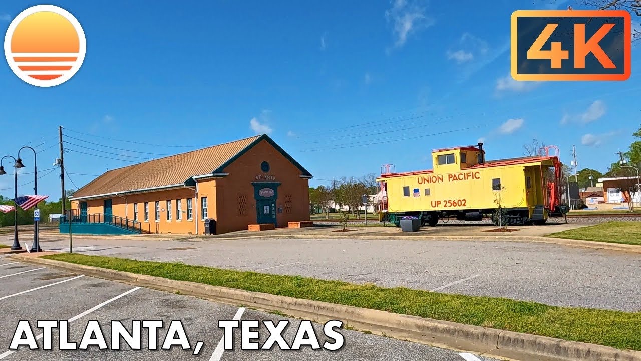 Atlanta, Texas!  Drive with me in a Texas town!